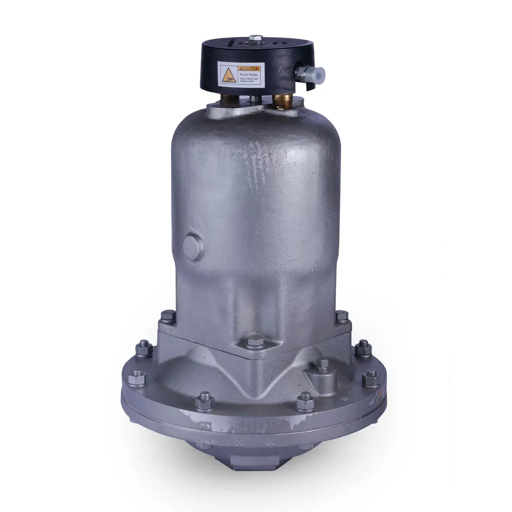1" Pulsation Dampener Diaphragm type for AODD Pump with Flange SS316
