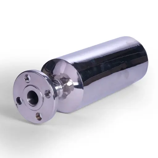 [1" Dampener Bottle type] 1" Dampener with Flange SS316