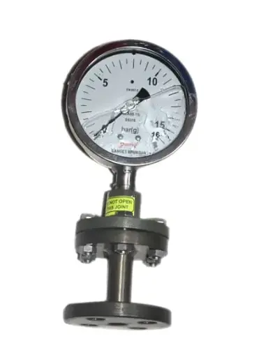 [GIC PG 4" (-1 to 9 kg/cm2)] Bourdon Sensing Pressure Guage (-1 to 9 kg/cm2 range) - 4"(100mm)